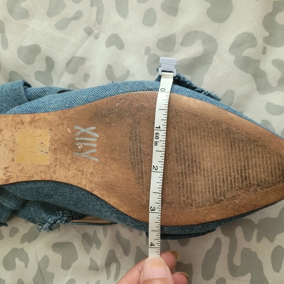 J Crew mules blue - Picture 9 of 10